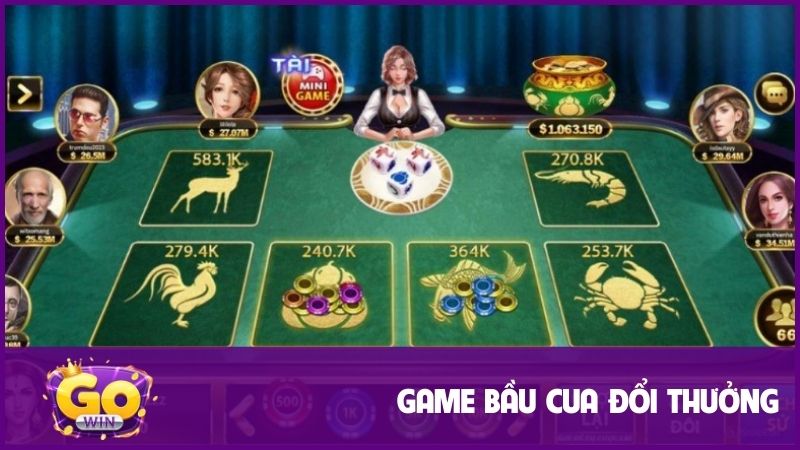 Giới thiệu game Bầu Cua đổi thưởng trực tuyến