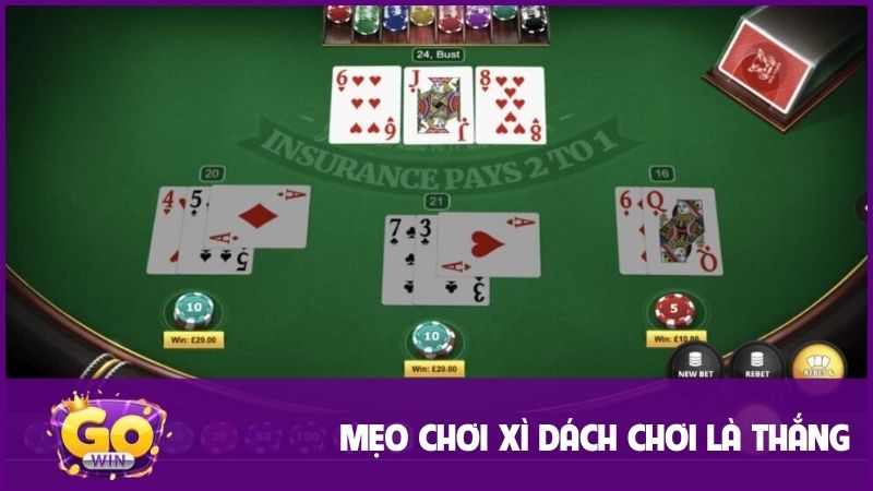 Kinh nghiệm đánh Xì Dách hiệu quả 